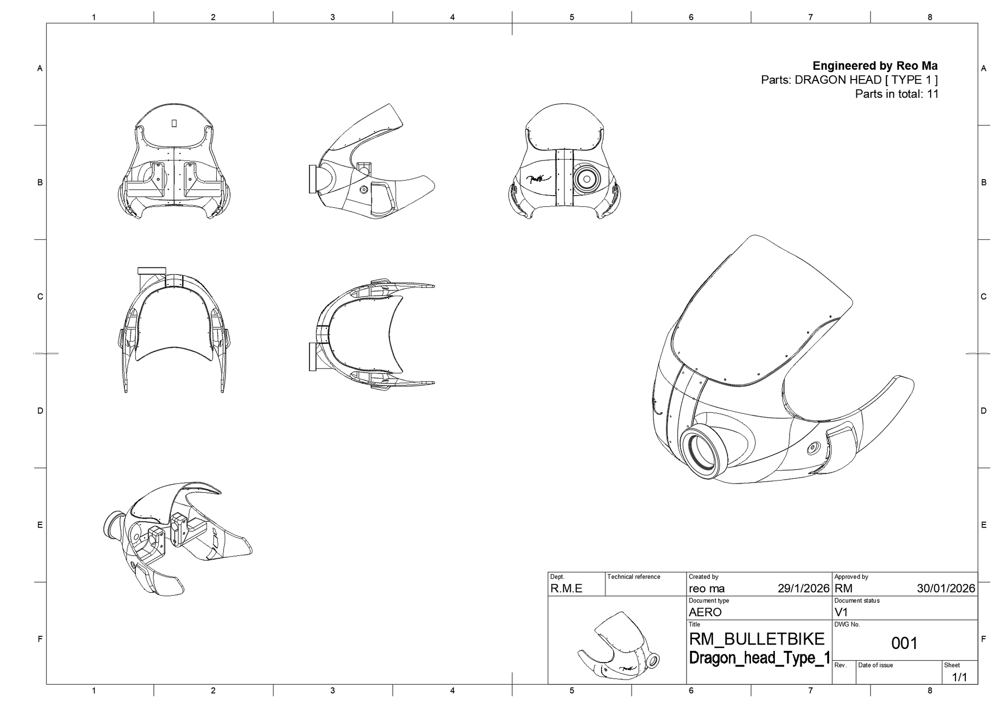 RM01/ Front Module -  TYPE1-3