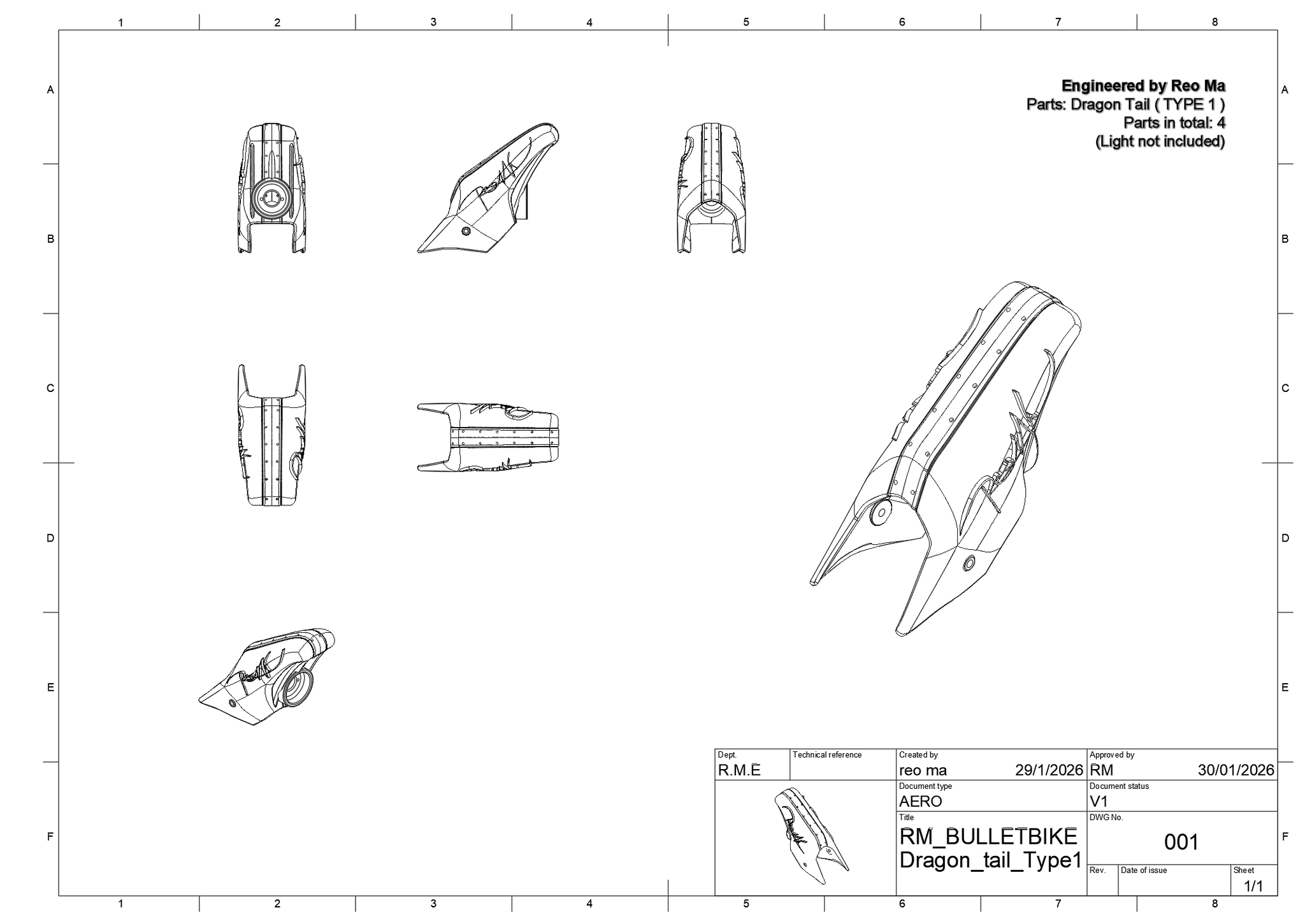 RM01/   Tail Module   -  TYPE1-3