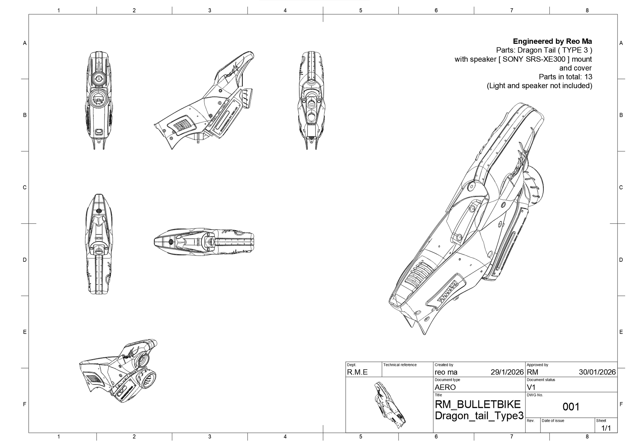RM01/   Tail Module   -  TYPE1-3