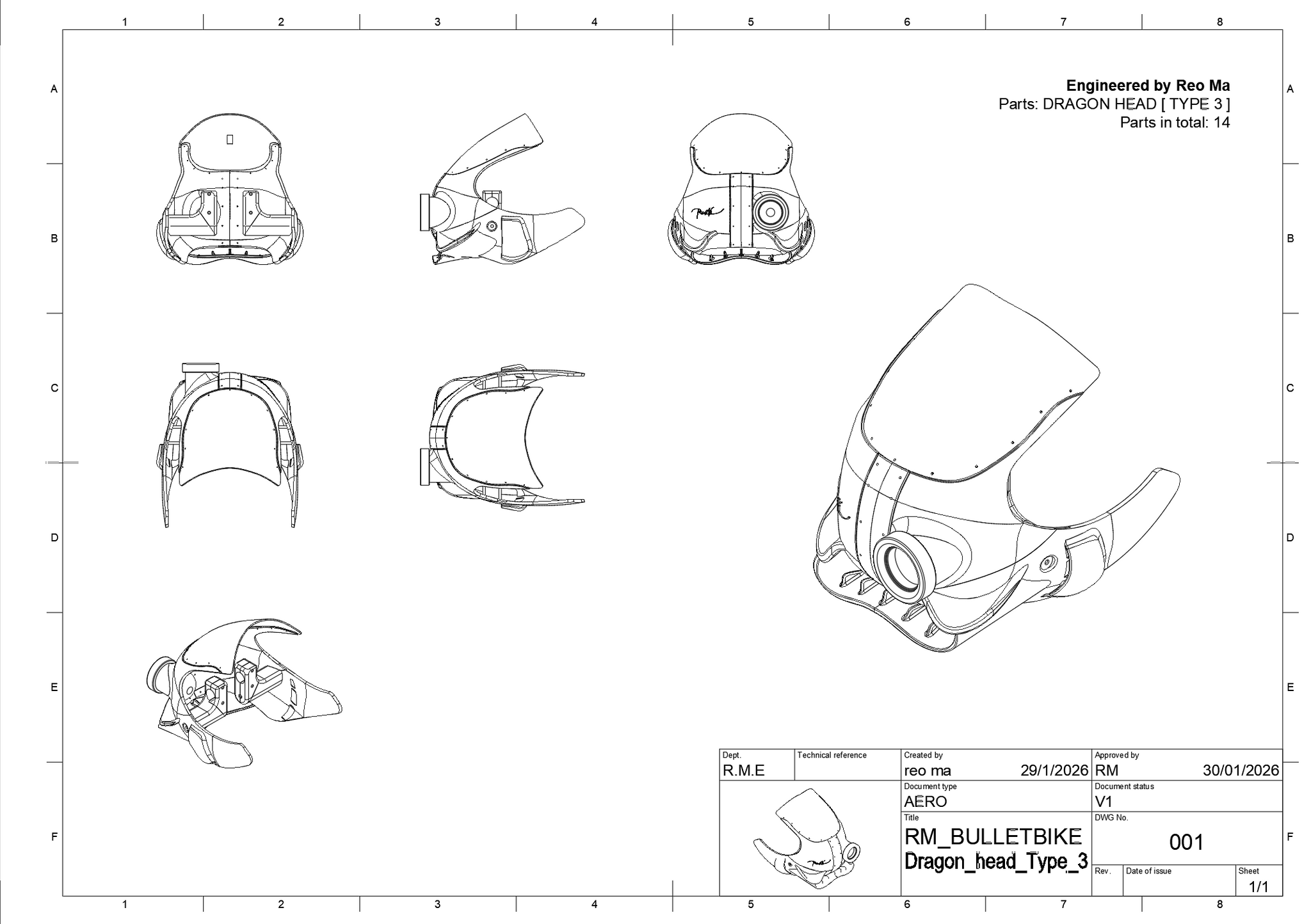RM01/ Front Module -  TYPE1-3