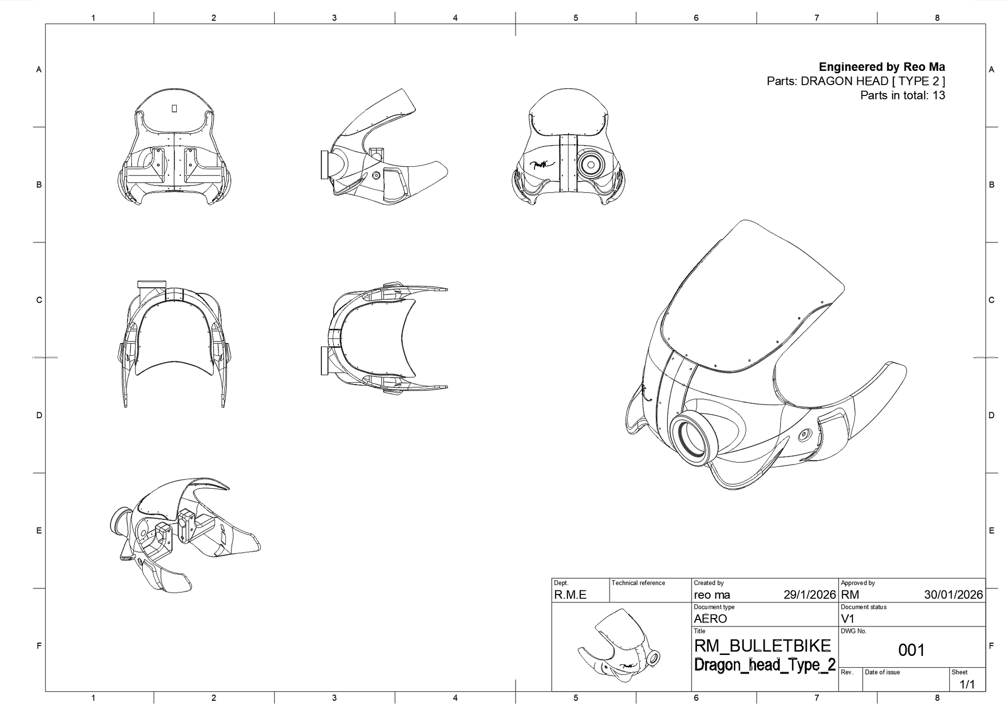 RM01/ Front Module -  TYPE1-3