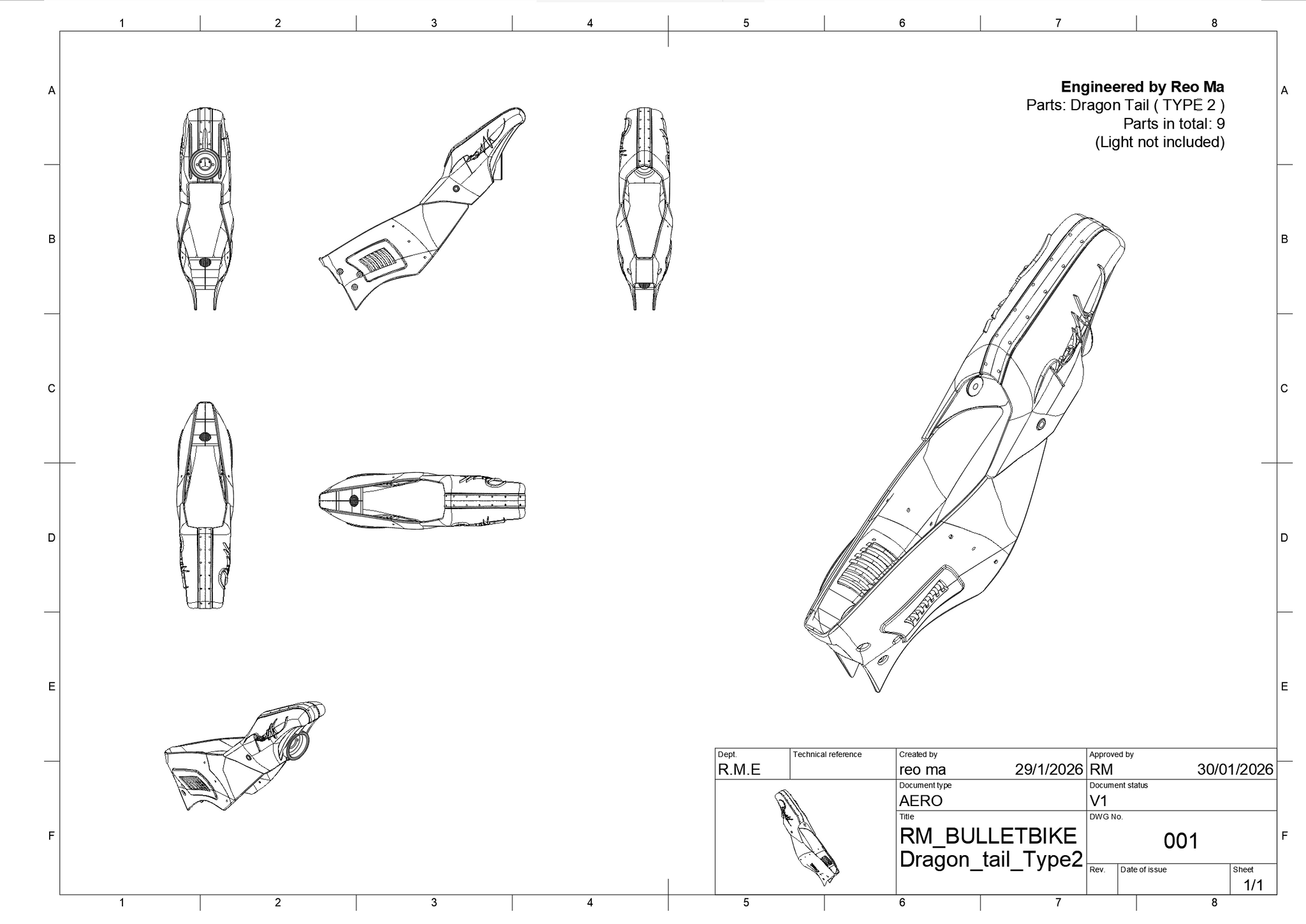 RM01/   Tail Module   -  TYPE1-3
