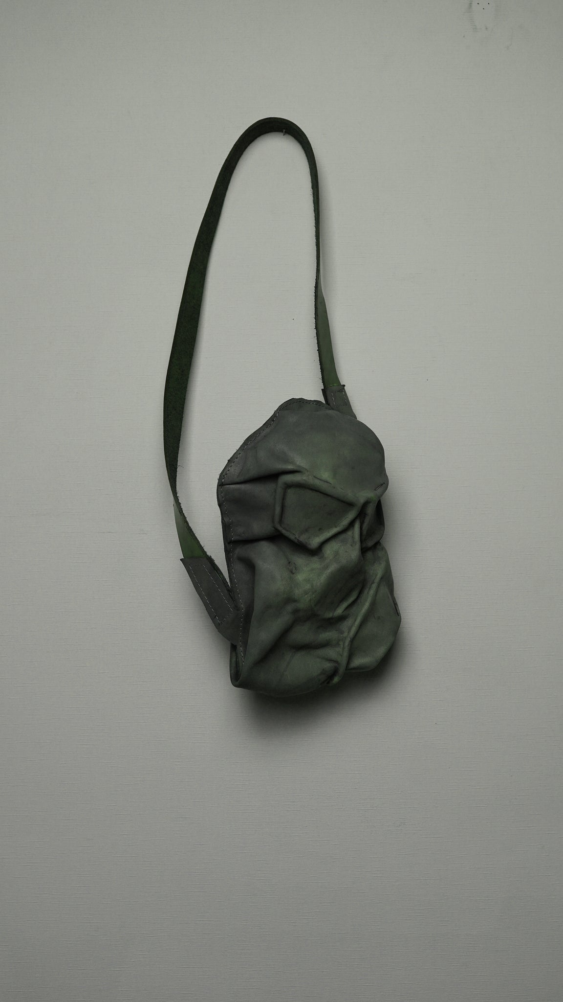 cowhide mask bag | prototype