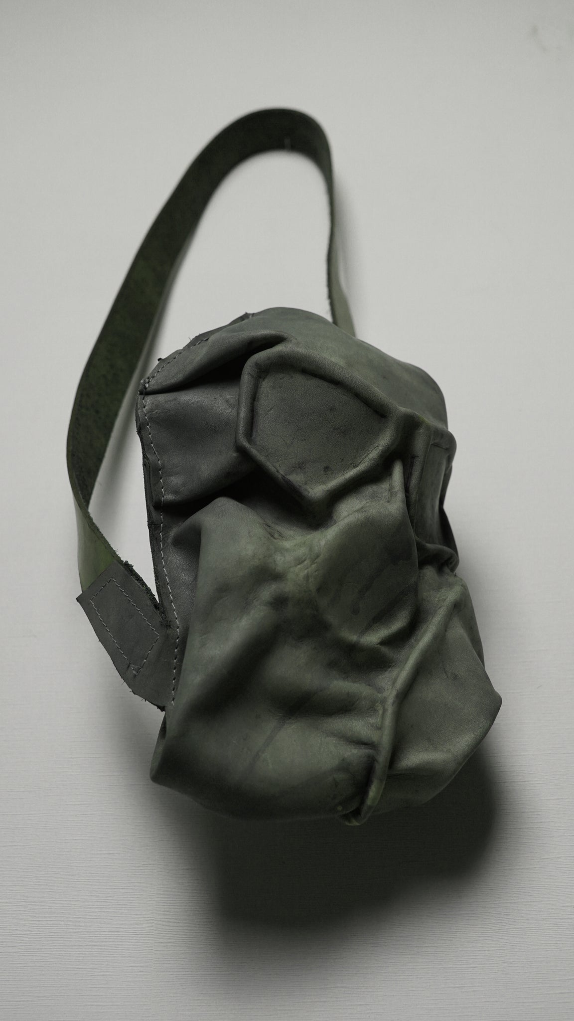 cowhide mask bag | prototype