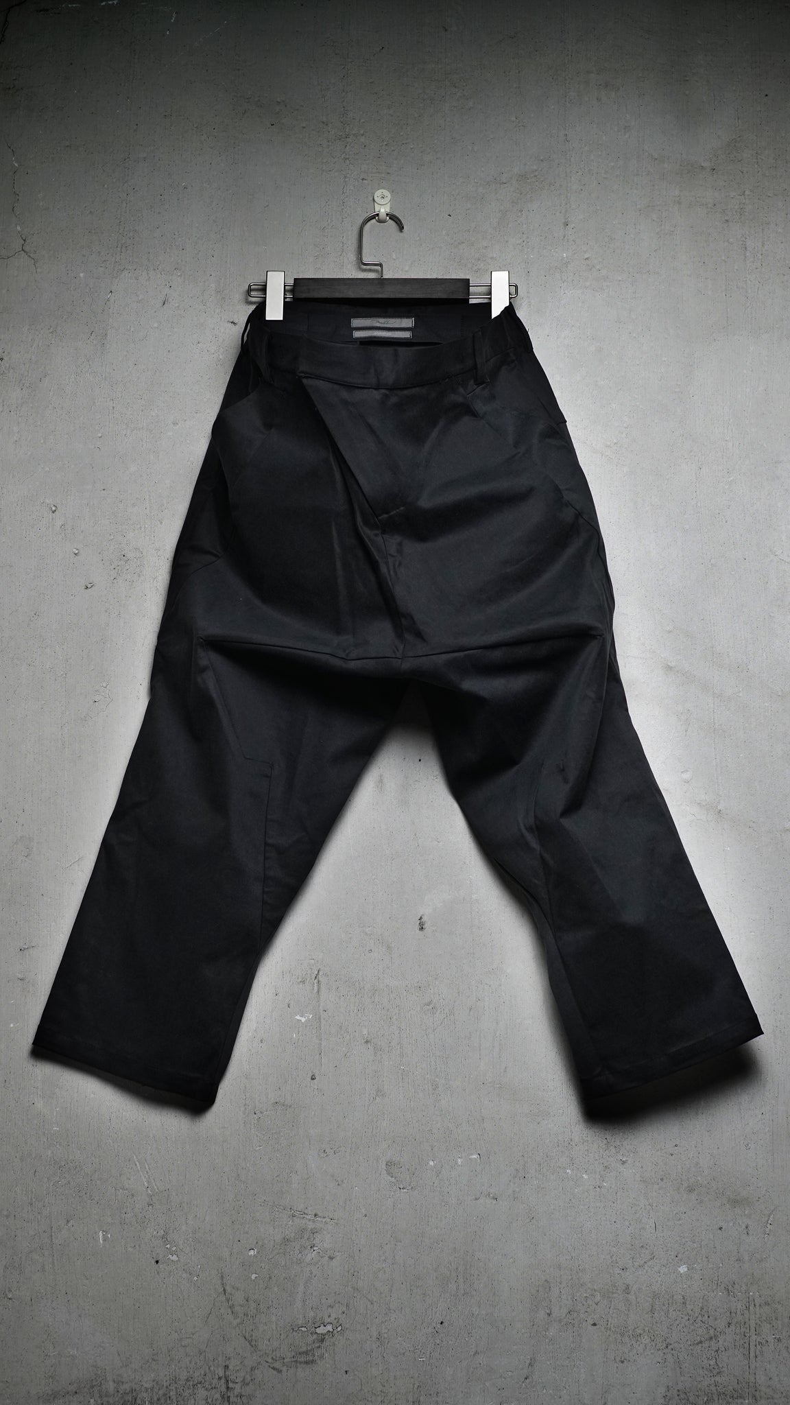 6 pockets drop crotch pants